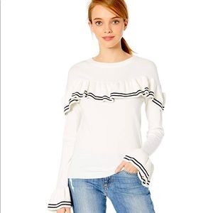 BB Dakota Daybreaker Ruffle Sweater